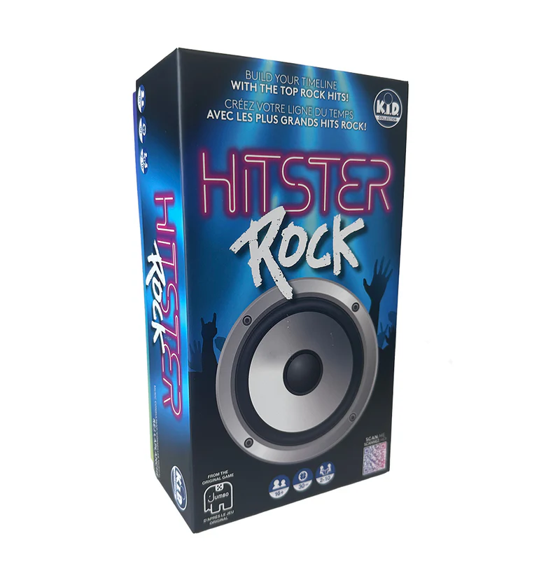 Boîte du jeu Hitster Rock